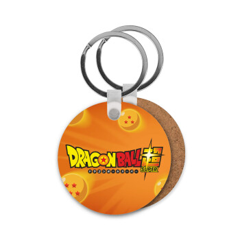 DragonBallZ, Μπρελόκ Ξύλινο στρογγυλό MDF Φ5cm