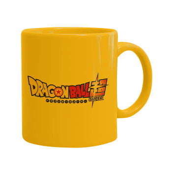DragonBallZ, Ceramic coffee mug yellow, 330ml (1pcs)