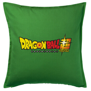 DragonBallZ, Μαξιλάρι καναπέ Πράσινο 100% βαμβάκι, περιέχεται το γέμισμα (50x50cm)