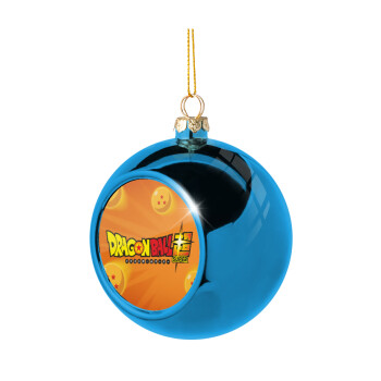 DragonBallZ, Blue Christmas tree ball ornament 8cm