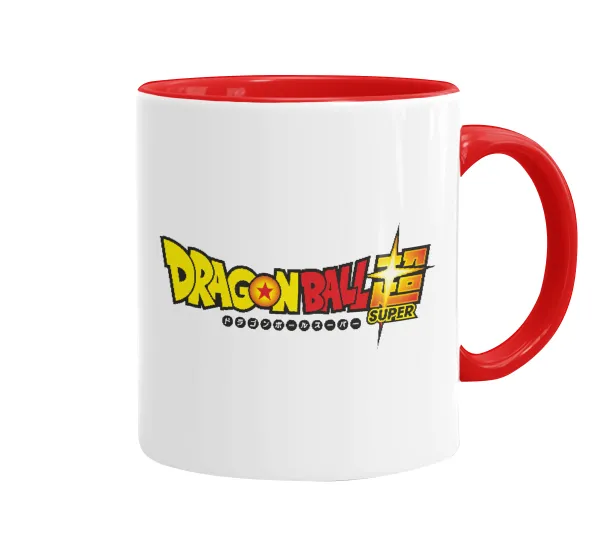 DragonBallZ — Κούπα χρωματιστή κόκκινη, κεραμική, 330ml