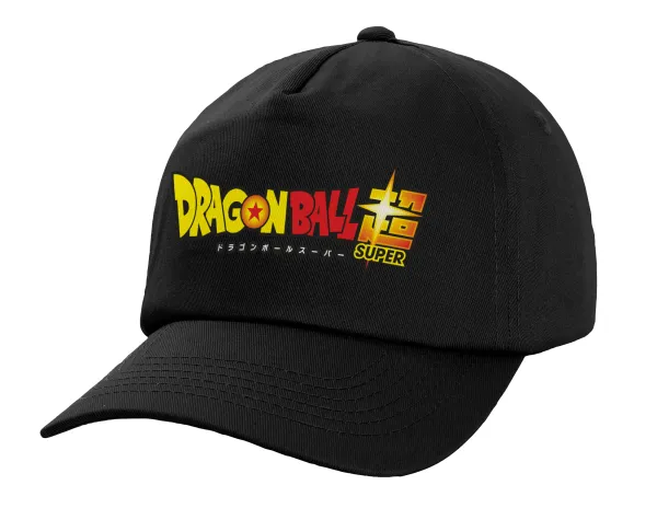DragonBallZ — Child's Baseball Cap, 100% Cotton, Black