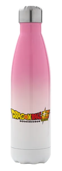 DragonBallZ — Metal mug thermos Pink/White (Stainless steel), double wall, 500ml