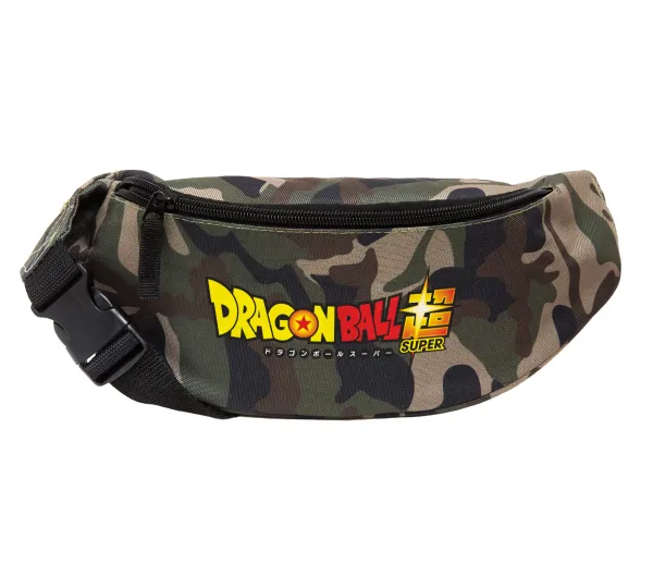DragonBallZ — Unisex waist bag (banana) in Jungle camouflage color with 2 pockets