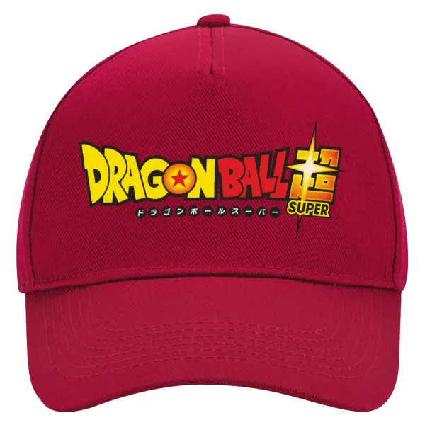 DragonBallZ — Adult Ultimate Hat RED, (100% COTTON DRILL, ADULT, UNISEX, ONE SIZE)