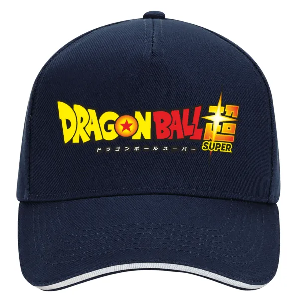 DragonBallZ — DRILL Adult Ultimate Hat BLUE/WHITE, (100% COTTON, ADULT, UNISEX, ONE SIZE)