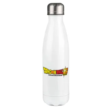 DragonBallZ, Metal mug thermos White (Stainless steel), double wall, 500ml