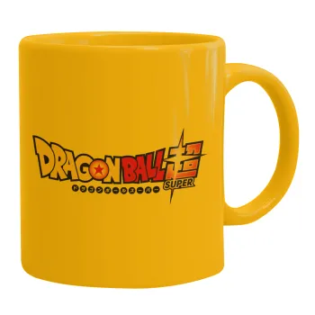 DragonBallZ, Κούπα, κεραμική κίτρινη, 330ml