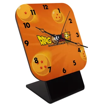DragonBallZ, Quartz Table clock in natural wood (10cm)