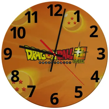 DragonBallZ, Ρολόι τοίχου γυάλινο (30cm)