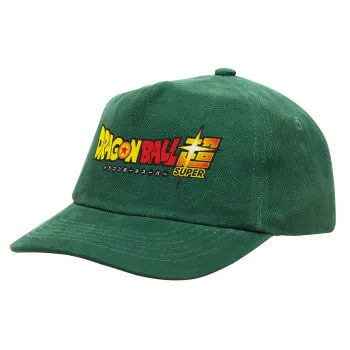DragonBallZ, Children's Baseball Cap, 100% Cotton Drill, GREEN (COTTON, CHILDREN'S, ONE SIZE)