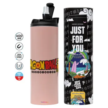 DragonBallZ, Tumbler stainless steel PINK 600ml