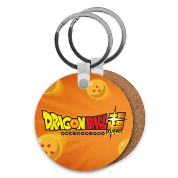 DragonBallZ, Μπρελόκ Ξύλινο στρογγυλό MDF Φ5cm