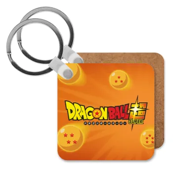 DragonBallZ, Μπρελόκ Ξύλινο τετράγωνο MDF