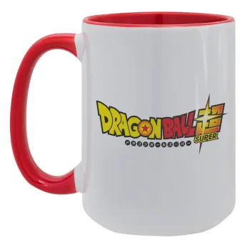DragonBallZ, Κούπα Mega 15oz, κεραμική Κόκκινη, 450ml