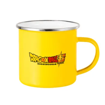 DragonBallZ, Κούπα Μεταλλική εμαγιέ Κίτρινη 360ml
