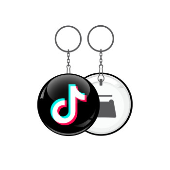 TikTok, Μπρελόκ μεταλλικό 5cm με ανοιχτήρι