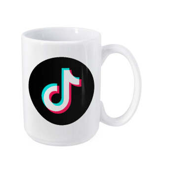 TikTok, Κούπα Mega, κεραμική, 450ml