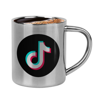 TikTok, Κουπάκι μεταλλικό διπλού τοιχώματος για espresso (220ml)