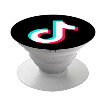 TikTok, Phone Holders Stand  White Hand-held Mobile Phone Holder