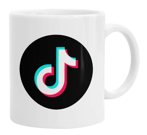 TikTok — Ceramic coffee mug, 330ml