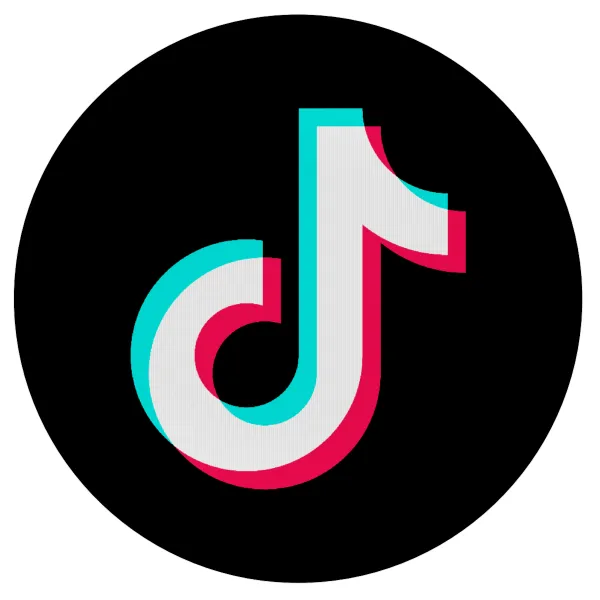 TikTok — Mousepad Round 20cm