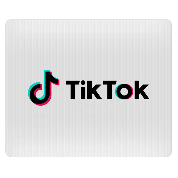 TikTok — Mousepad rect 23x19cm