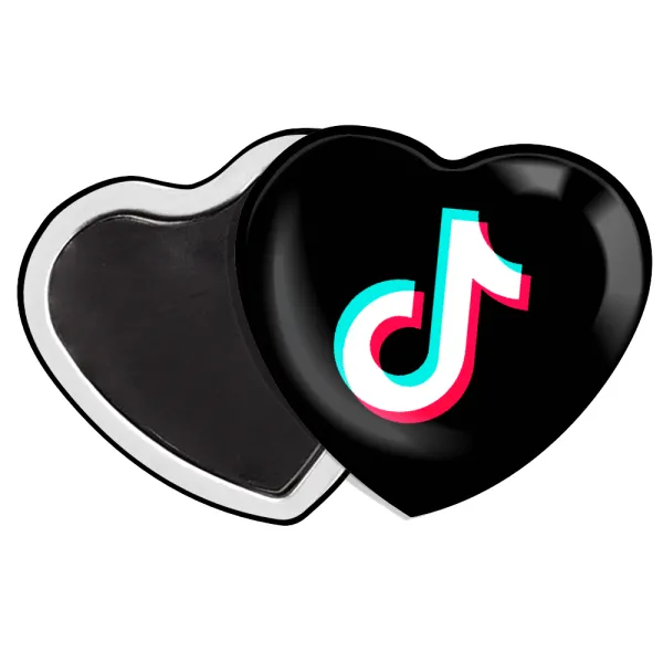 TikTok — Heart magnet (57x52mm)