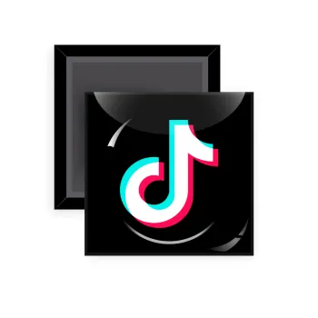 TikTok, Μαγνητάκι ψυγείου τετράγωνο διάστασης 5x5cm