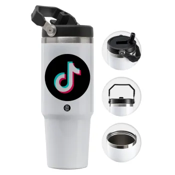TikTok, Θερμός Ανοξείδωτο 30oz με χερούλι