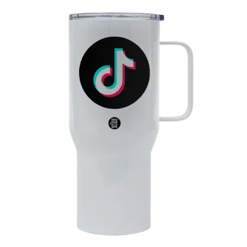 TikTok, Tumbler με καπάκι, διπλού τοιχώματος (θερμό) 750L
