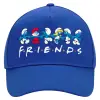 Ultimate Adult Hat BLUE, (100% COTTON DRILL, ADULT, UNISEX, ONE SIZE)