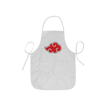 Naruto  Akatsuki Cloud, Ποδιά Σεφ ολόσωμη κοντή  Παιδική (44x62cm)