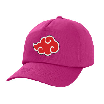 Naruto  Akatsuki Cloud, Καπέλο Baseball, 100% Βαμβακερό, Low profile, purple