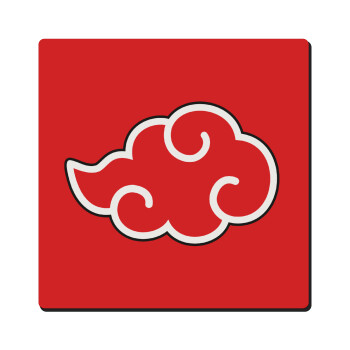 Naruto  Akatsuki Cloud, Τετράγωνο μαγνητάκι ξύλινο 6x6cm