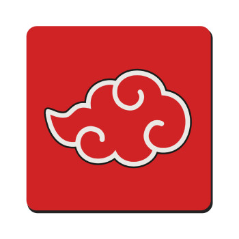 Naruto  Akatsuki Cloud, Τετράγωνο μαγνητάκι ξύλινο 9x9cm