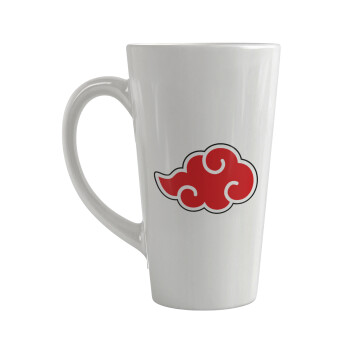 Naruto  Akatsuki Cloud, Κούπα κωνική Latte Μεγάλη, κεραμική, 450ml