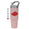 Pink color, 890ml (30oz) stainless Steel Tumbler with Handle