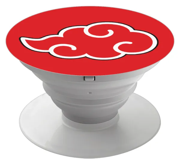 Naruto  Akatsuki Cloud — Phone Holders Stand  Λευκό Βάση Στήριξης Κινητού στο Χέρι