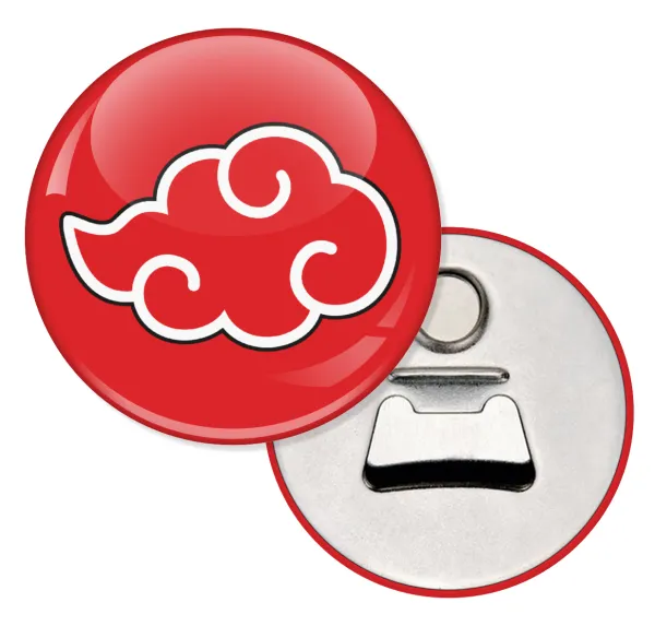 Naruto  Akatsuki Cloud — Μαγνητάκι & Ανοιχτήρι (5.9cm)