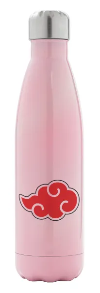 Naruto  Akatsuki Cloud — Metal mug thermos Pink Iridiscent (Stainless steel), double wall, 500ml