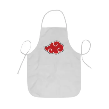 Naruto  Akatsuki Cloud, Ποδιά Σεφ ολόσωμη κοντή  Παιδική (44x62cm)