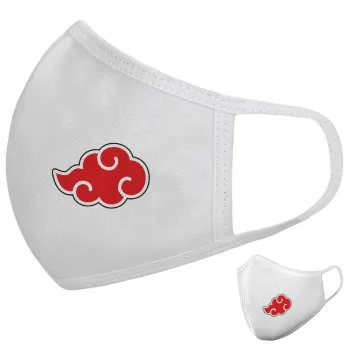 Naruto  Akatsuki Cloud, Μάσκα υφασμάτινη υψηλής άνεσης παιδική (Δώρο πλαστική θήκη)