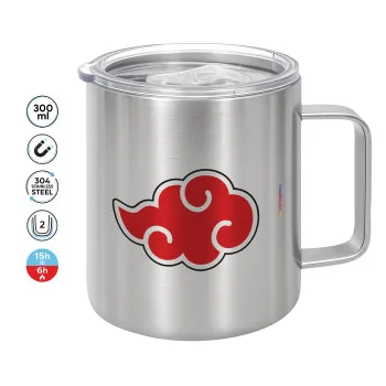 Naruto  Akatsuki Cloud, Mug Stainless steel double wall 300ml
