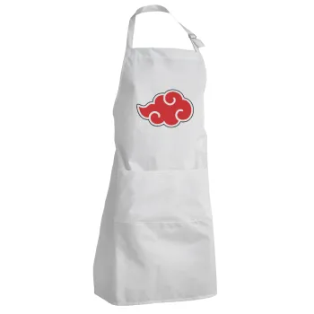 Naruto  Akatsuki Cloud, Adult Chef Apron (with sliders and 2 pockets)