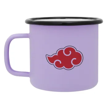 Naruto  Akatsuki Cloud, Κούπα Μεταλλική εμαγιέ ΜΑΤ Light Pastel Purple 360ml
