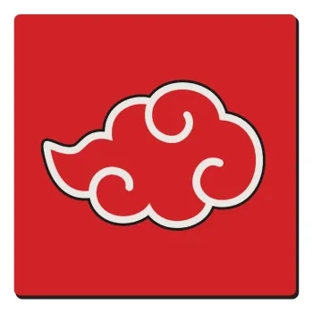 Naruto  Akatsuki Cloud, Τετράγωνο μαγνητάκι ξύλινο 6x6cm