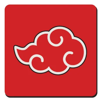 Naruto  Akatsuki Cloud, Τετράγωνο μαγνητάκι ξύλινο 9x9cm