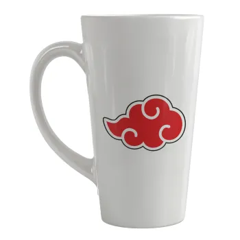 Naruto  Akatsuki Cloud, Κούπα κωνική Latte Μεγάλη, κεραμική, 450ml