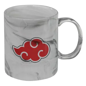 Naruto  Akatsuki Cloud, Mug ceramic marble style, 330ml